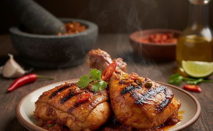 Ayam Bakar Bumbu Rujak