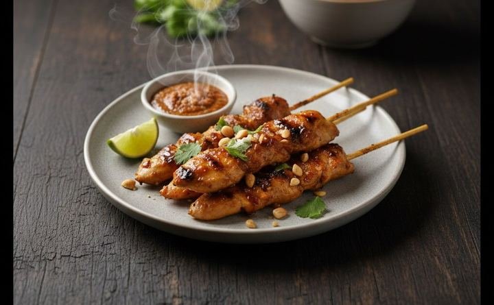 Sate Ayam Tanpa Kulit